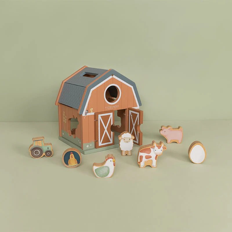 Little Dutch Shape Sorter Little Farm