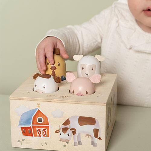 Little Dutch Wooden Pop Up Toy - Little Farm