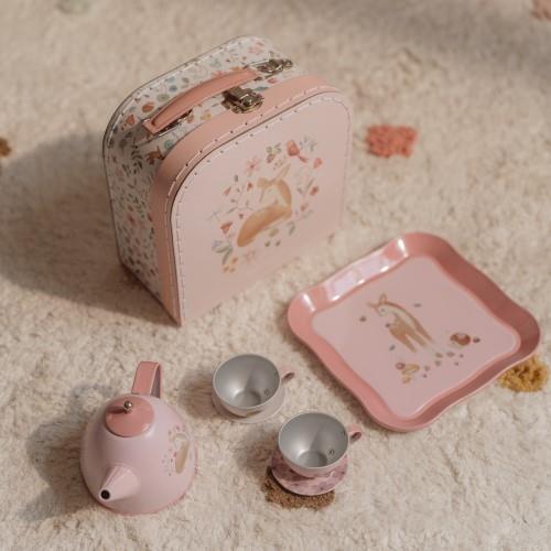 Little Dutch Fairy Garden Tea Set in Suitcase