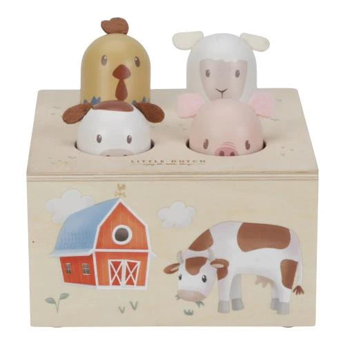 Little Dutch Wooden Pop Up Toy - Little Farm