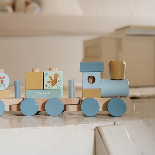 Little Dutch Stacking Train - Forest Friends