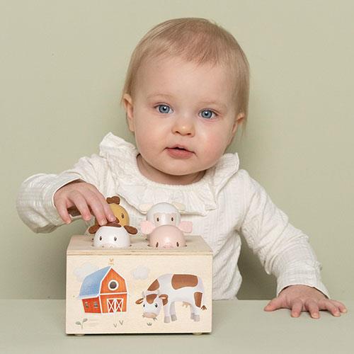 Little Dutch Wooden Pop Up Toy - Little Farm