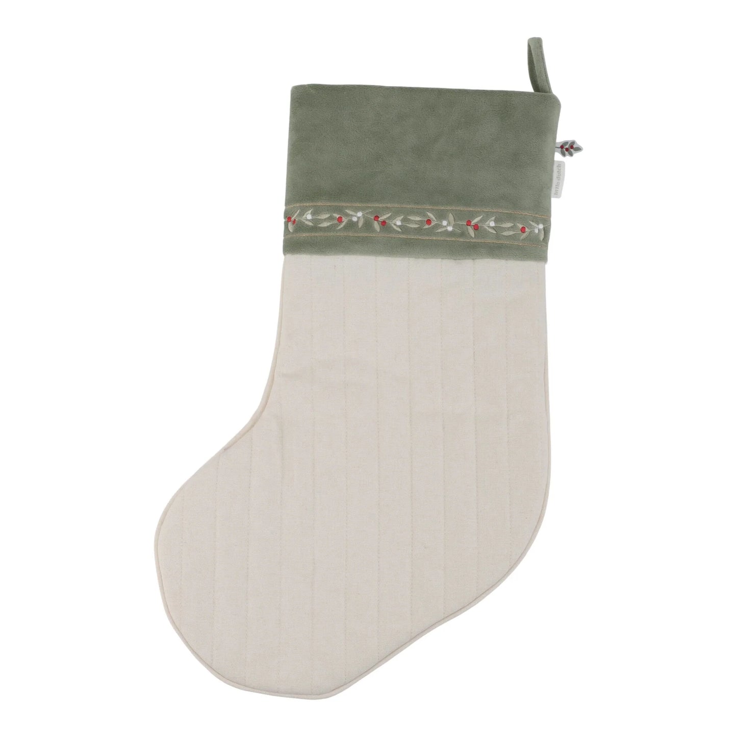 Little Dutch Christmas Stocking with Embroidery