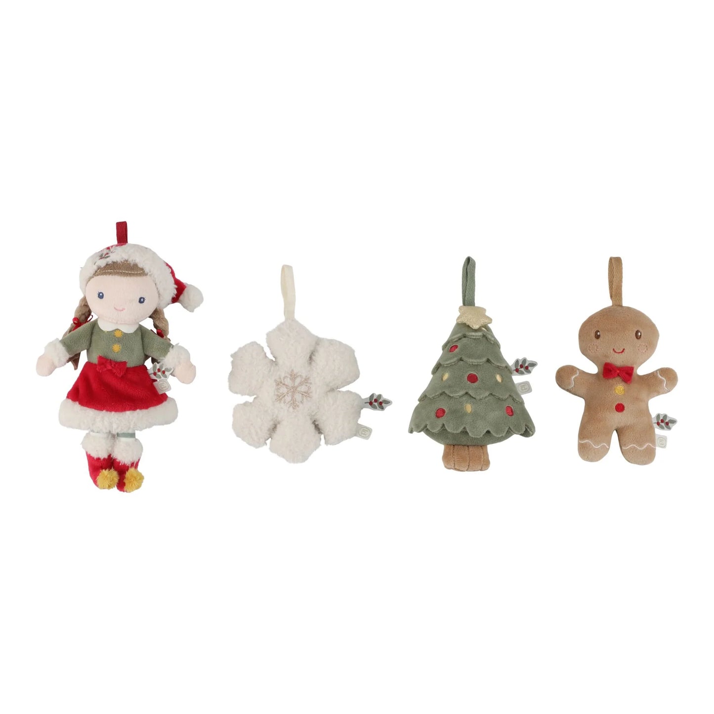 Little Dutch Christmas Hanging Decorations - Rosa