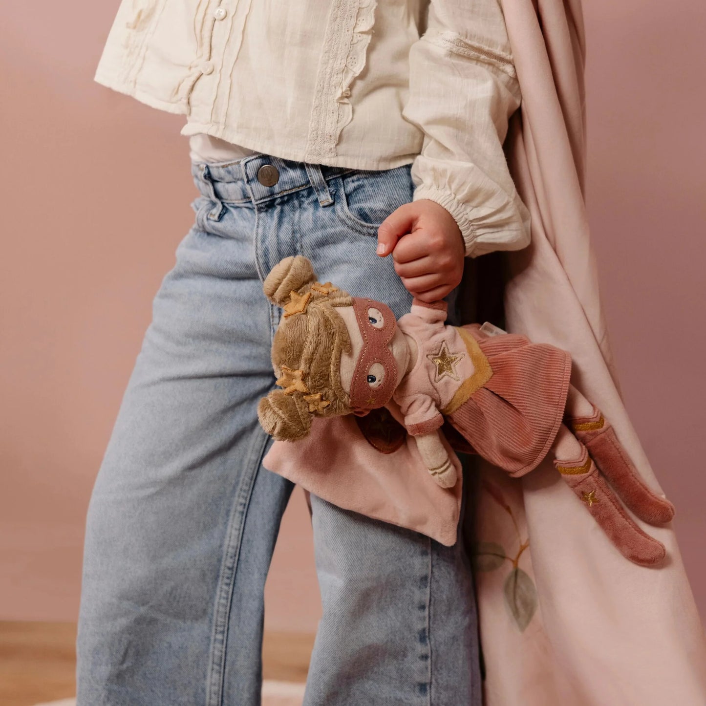 Little Dutch Cuddle Doll - Superhero Rosa