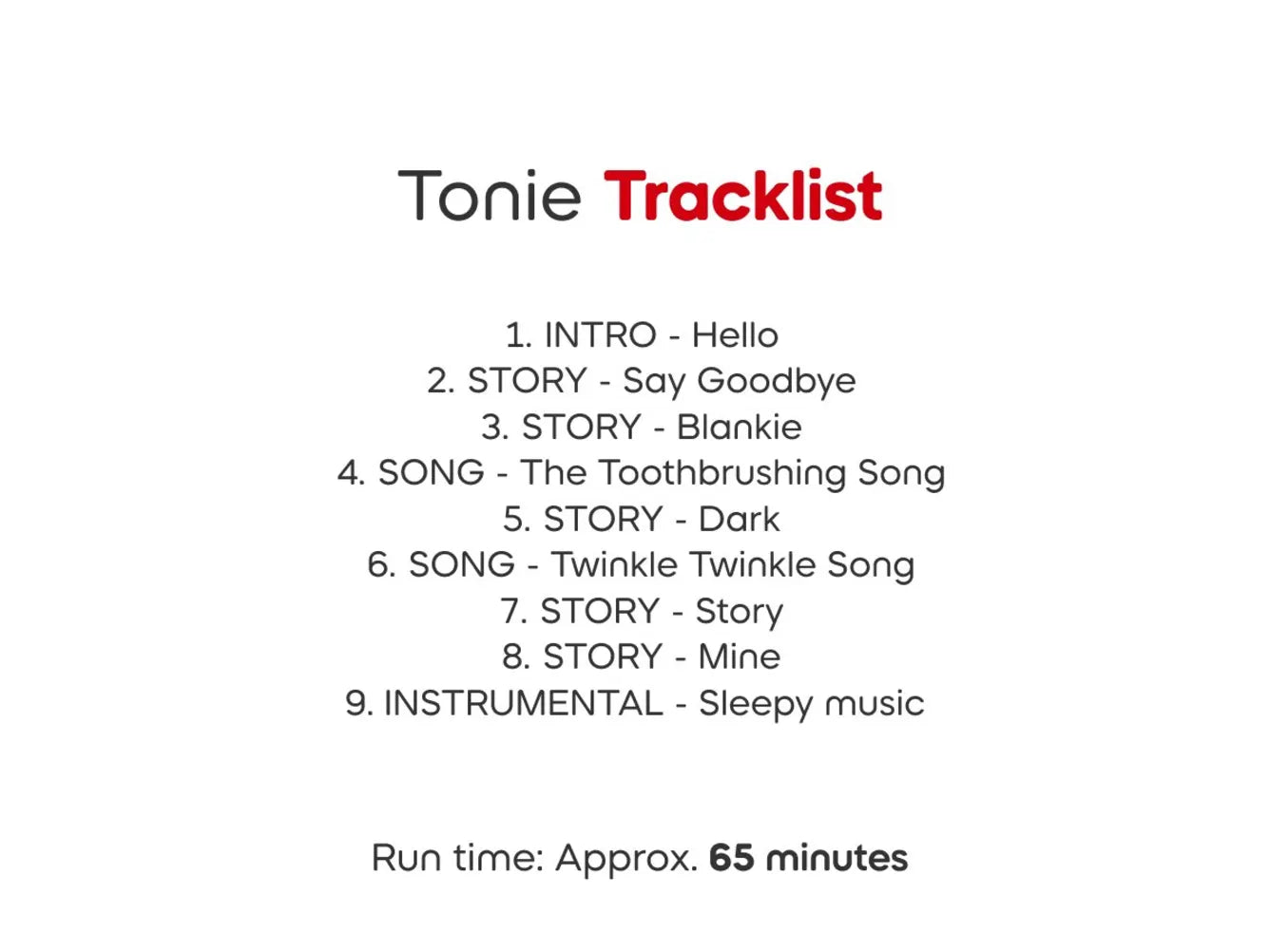 Tonies - Bing's Bedtime