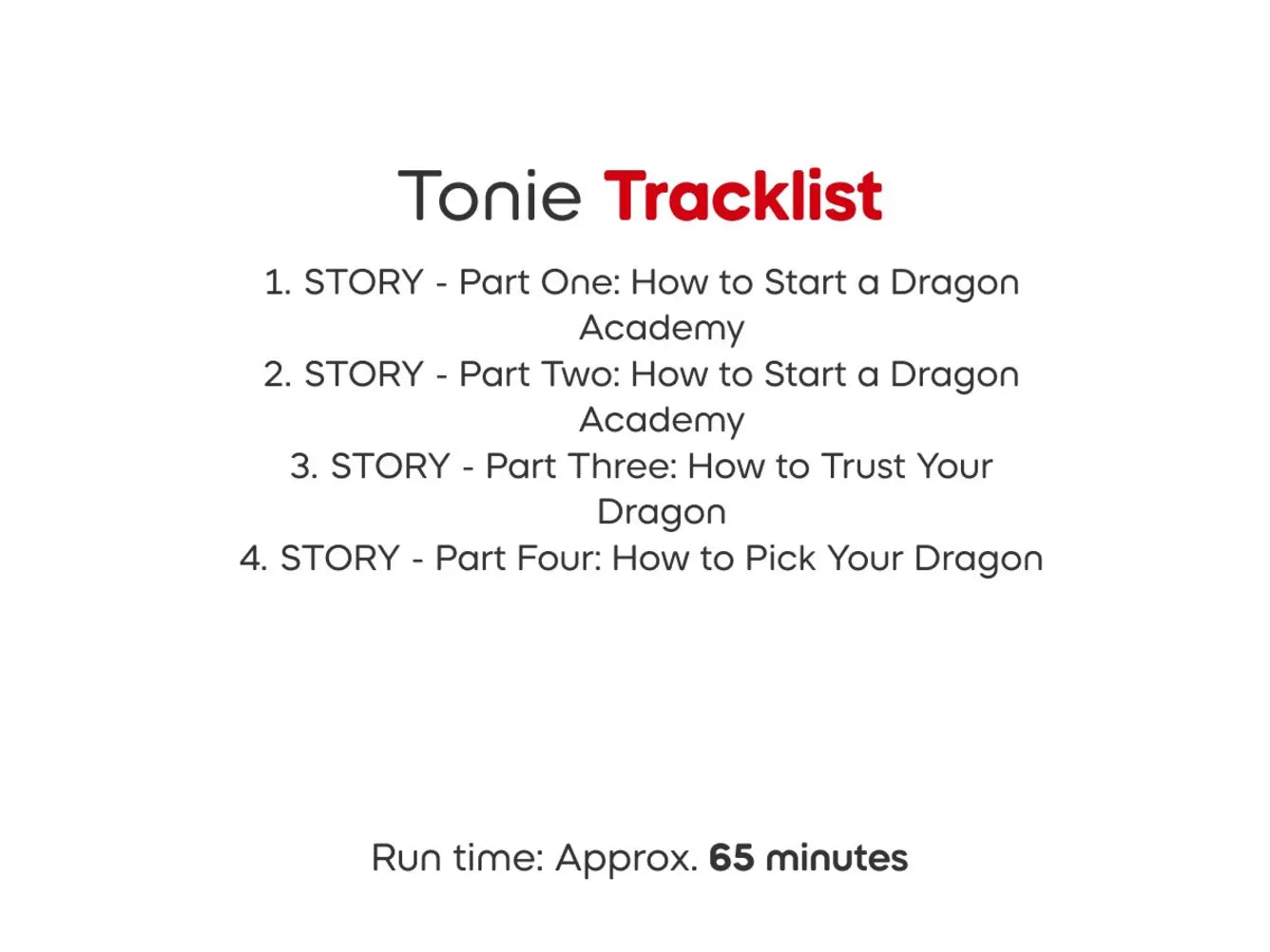 Tonies - How to Train your Dragon: Toothless