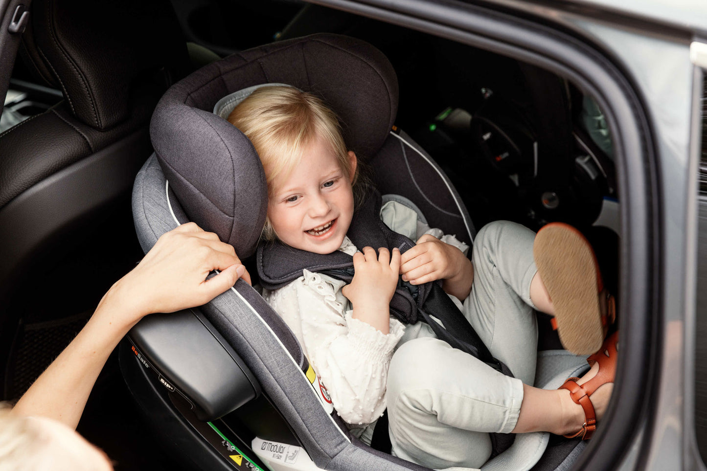 Voksi Airflow Pushchair and Car Seat Liner - Dark Grey