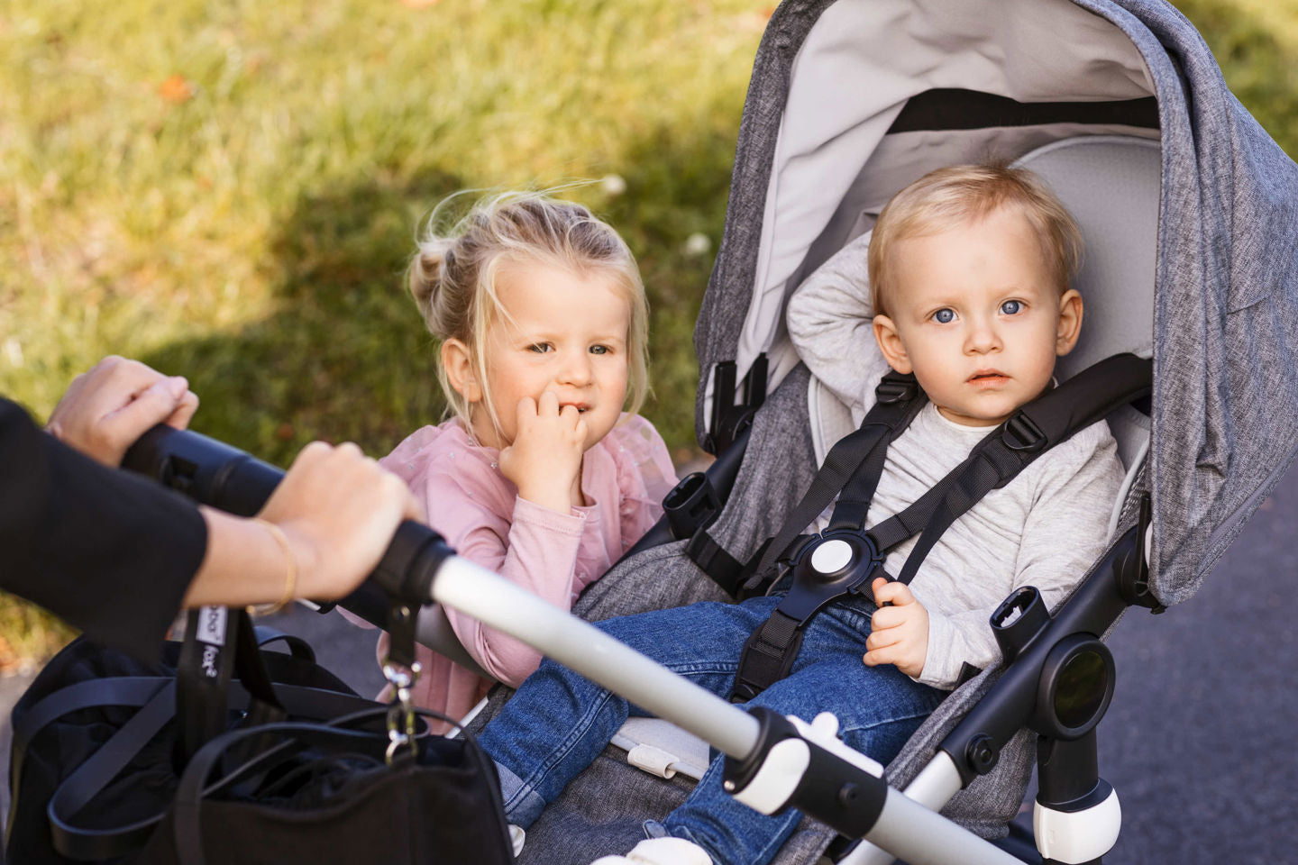 Voksi Airflow Pushchair and Car Seat Liner - Dark Grey