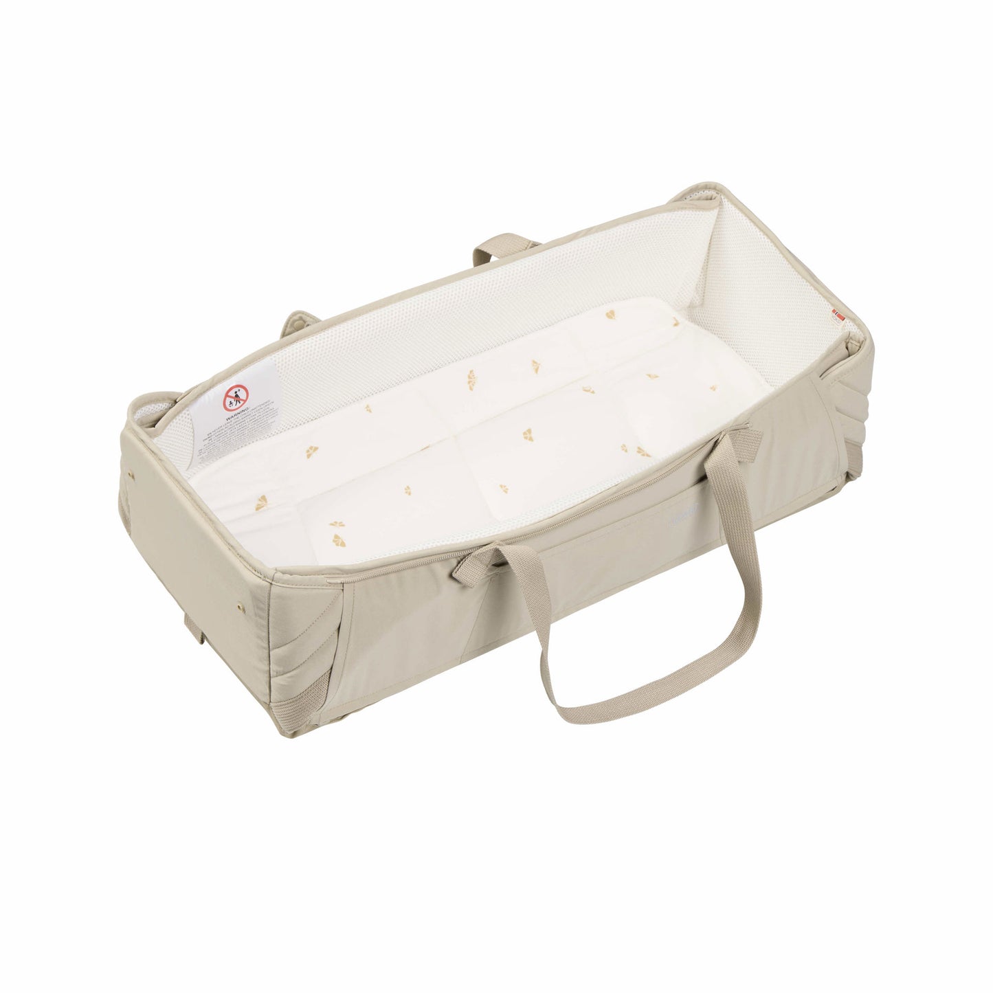 Voksi Carry Me Soft Carrycot - Seashell Sand