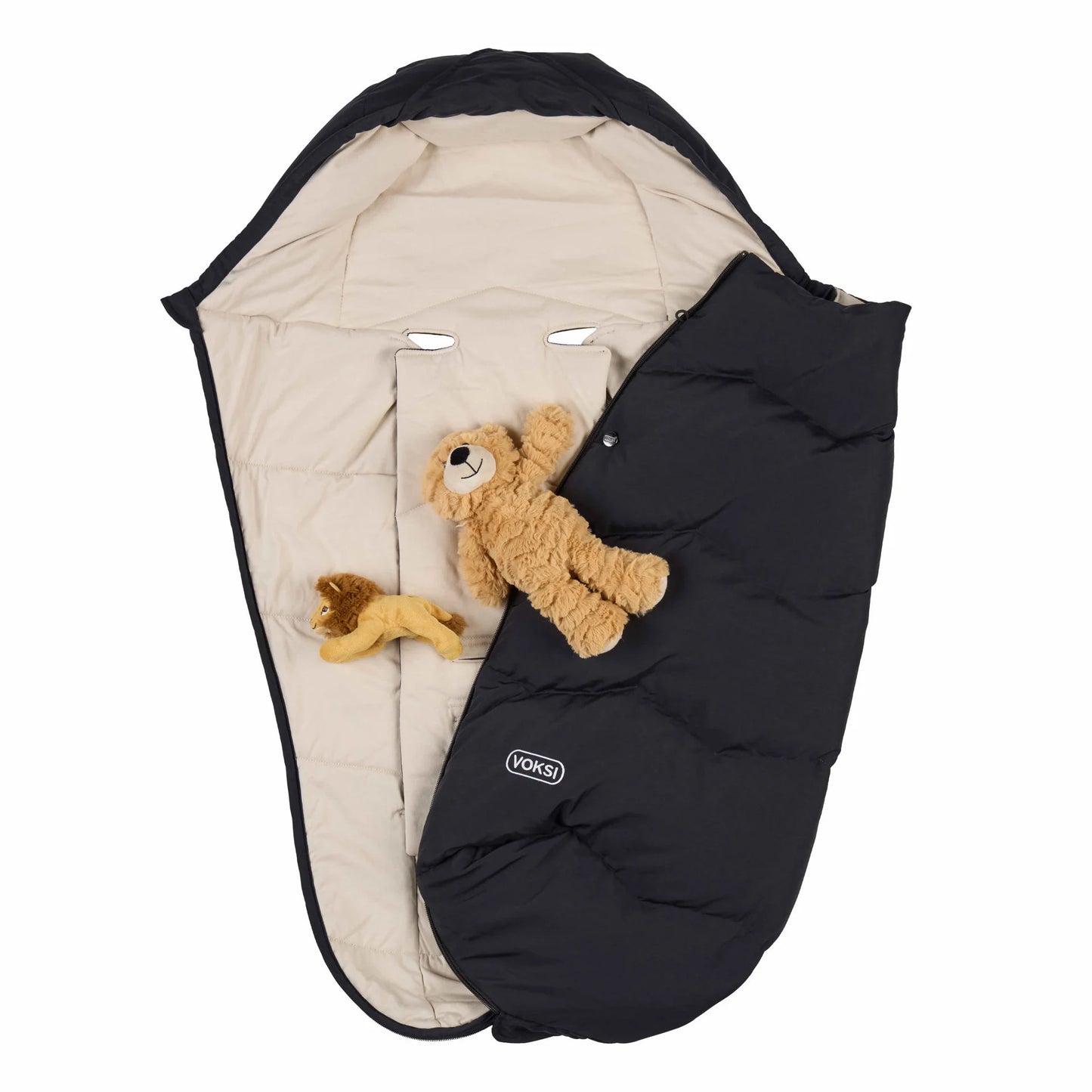 Voksi Explorer Warm Footmuff - Black
