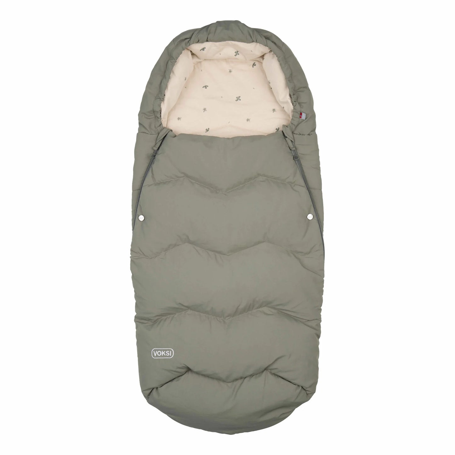 Voksi Explorer Warm Footmuff - Meadow Green