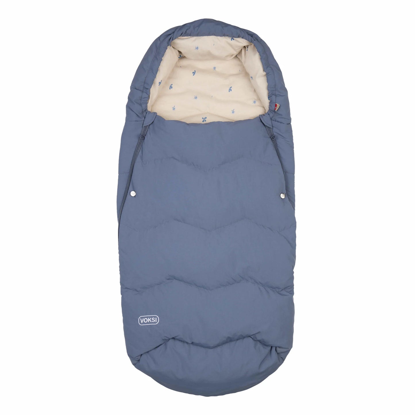 Voksi Explorer Warm Footmuff - Stone Blue