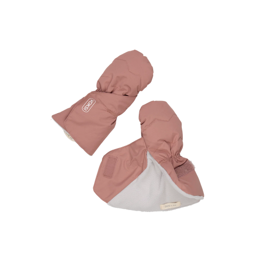 Voksi Baby Mittens - Blush Pink