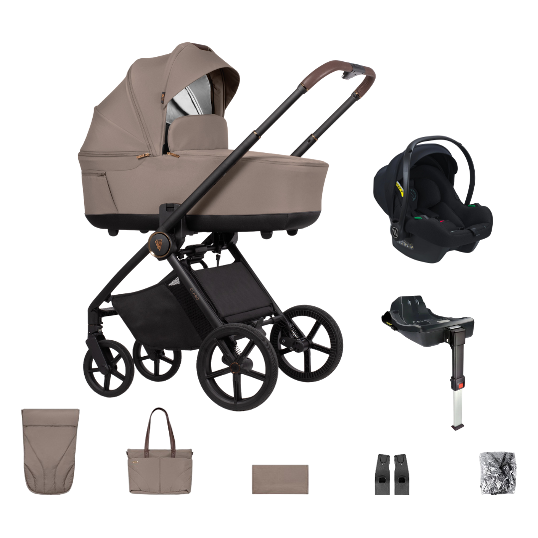 Venicci Claro Pushchair Bundle with Avionaut Cosmo Travel System
