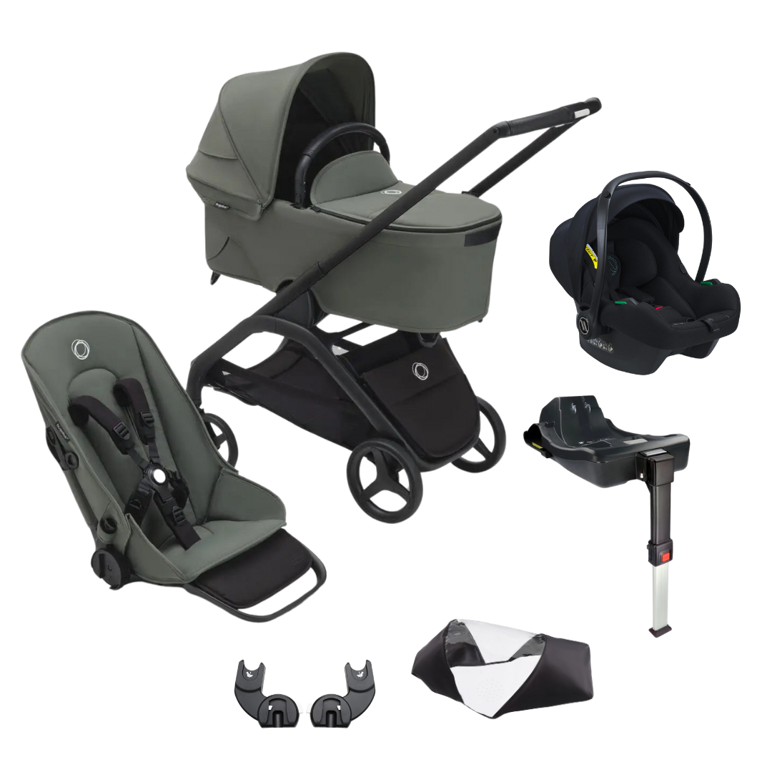 Bugaboo Dragonfly Pushchair with Avionaut Cosmo Smart 2.0 Travel System