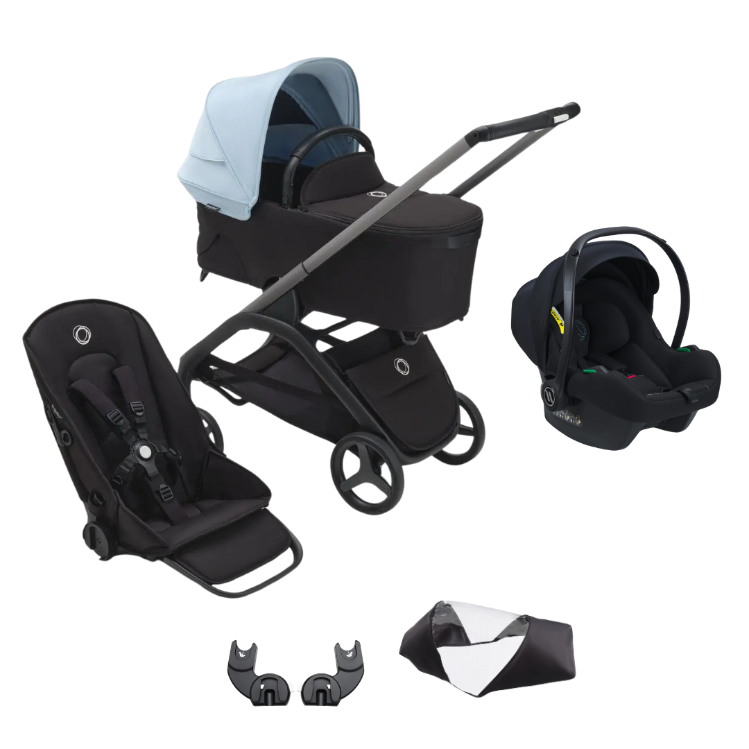 Bugaboo Dragonfly Pushchair with Avionaut Cosmo Smart 2.0 Travel System