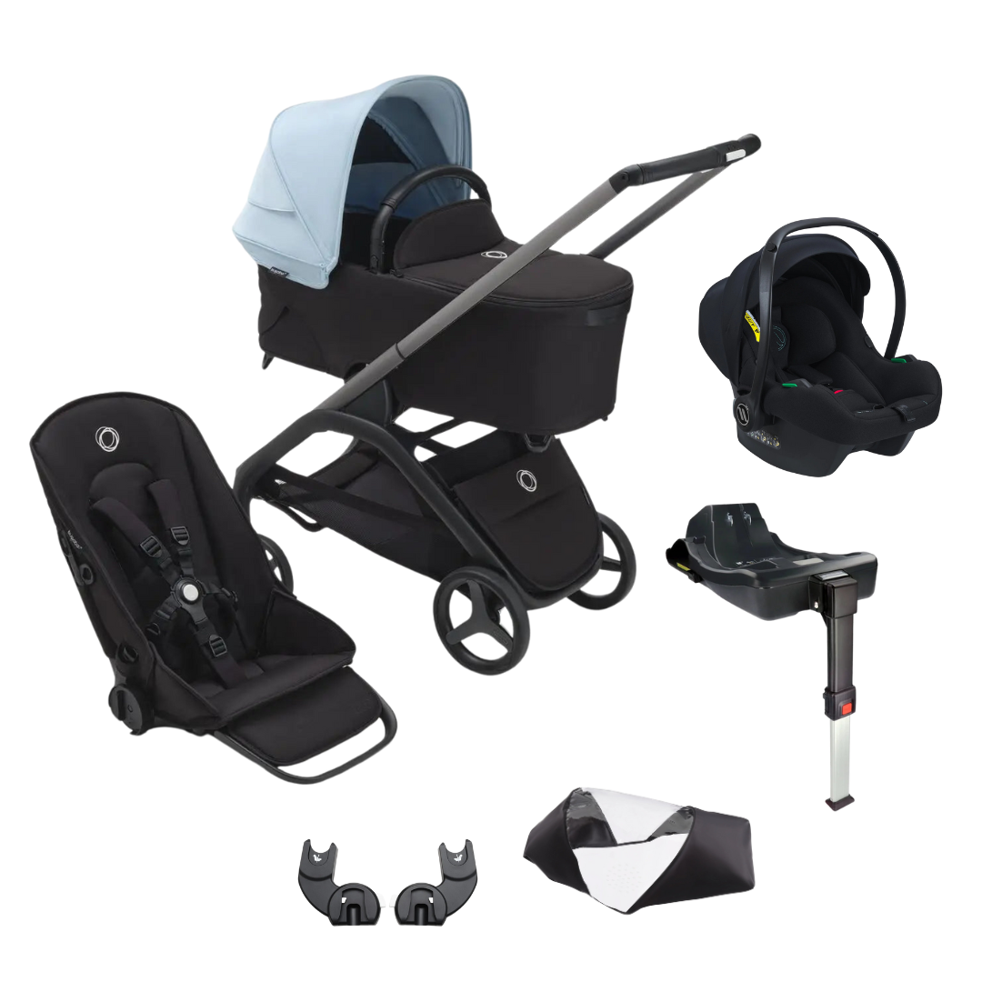 Bugaboo Dragonfly Pushchair with Avionaut Cosmo Smart 2.0 Travel System