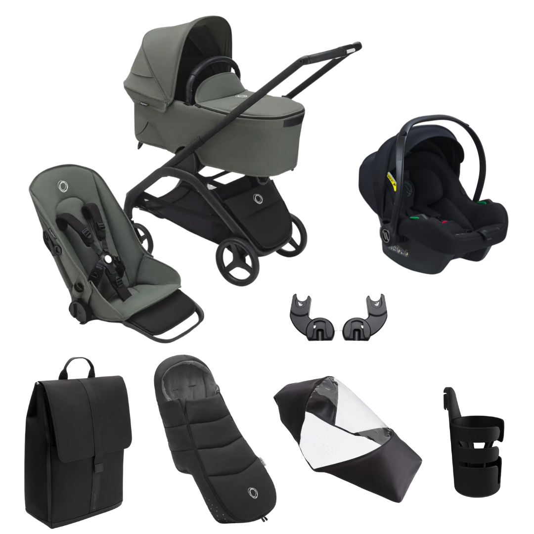 Bugaboo Dragonfly Complete Bundle with Avionaut Cosmo Smart Travel System