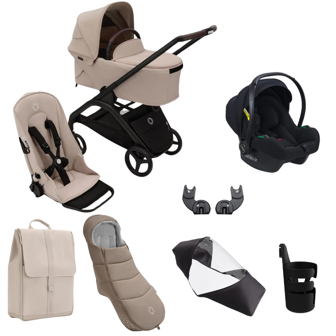 Bugaboo Dragonfly Complete Bundle with Avionaut Cosmo Smart Travel System