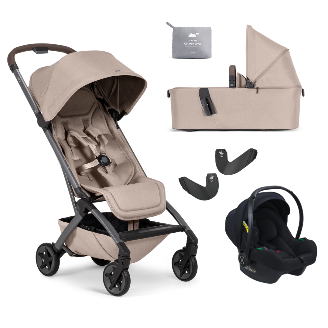 Joolz Aer 2 + Carrycot with Avionaut Cosmo Smart Travel System