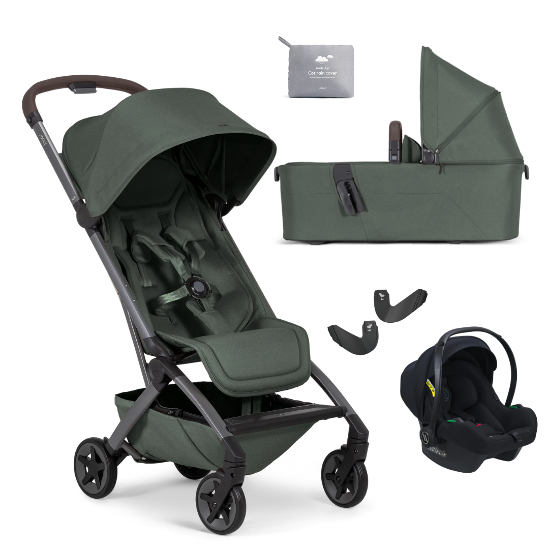 Joolz Aer 2 + Carrycot with Avionaut Cosmo Smart Travel System