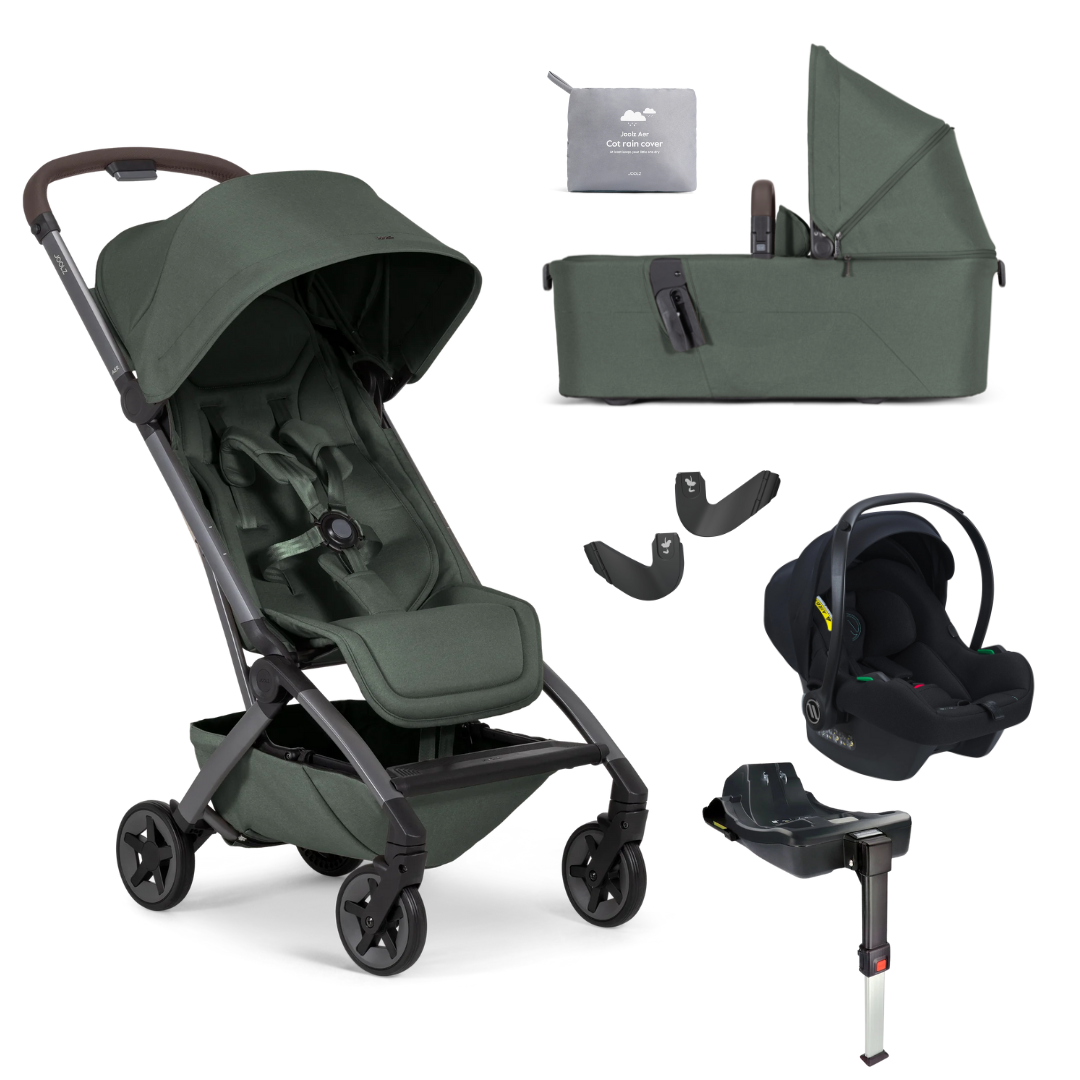 Joolz Aer 2 + Carrycot with Avionaut Cosmo Smart Travel System