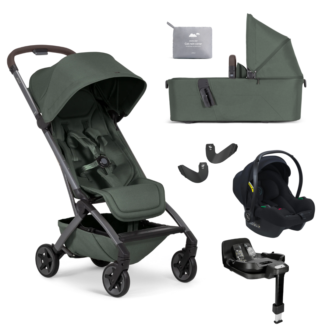Joolz Aer 2 + Carrycot with Avionaut Cosmo Smart Travel System