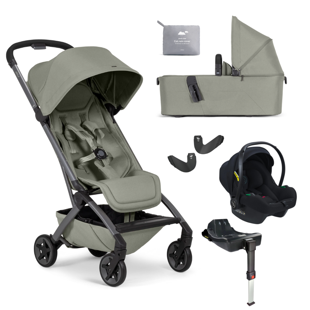 Joolz Aer 2 + Carrycot with Avionaut Cosmo Smart Travel System