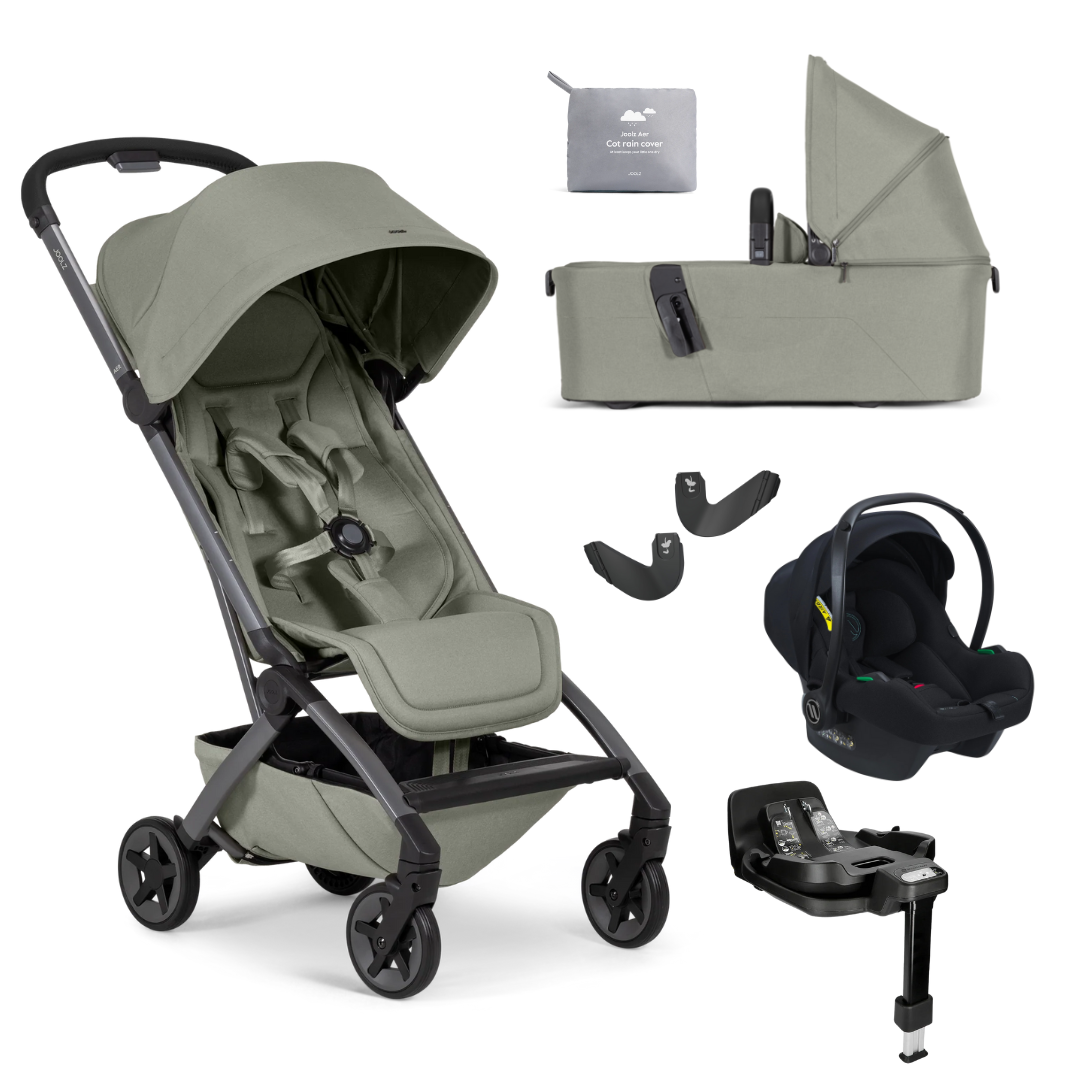 Joolz Aer 2 + Carrycot with Avionaut Cosmo Smart Travel System