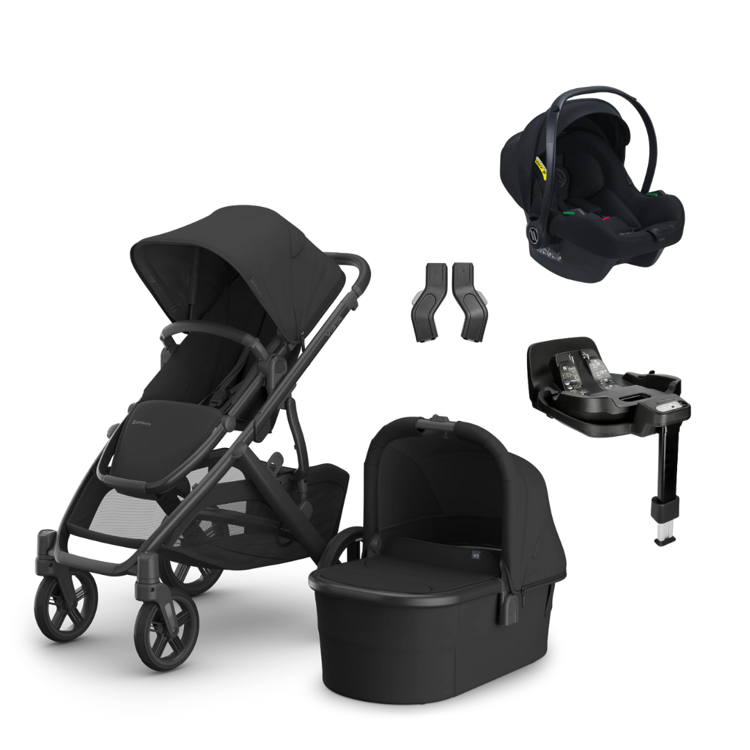 UPPAbaby Vista V3 Pushchair Bundle with Avionaut Cosmo Smart Travel System