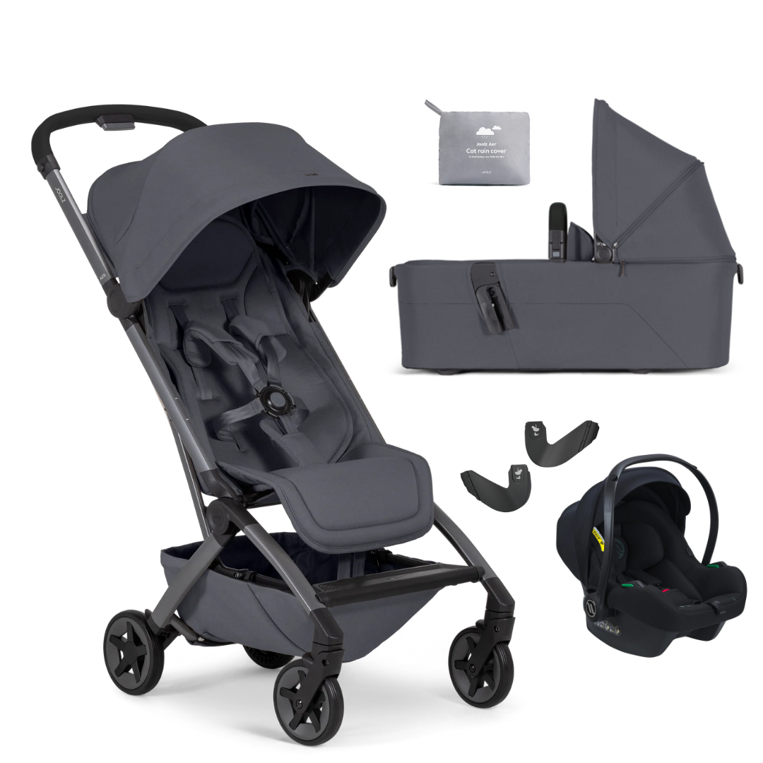 Joolz Aer 2 + Carrycot with Avionaut Cosmo Smart Travel System