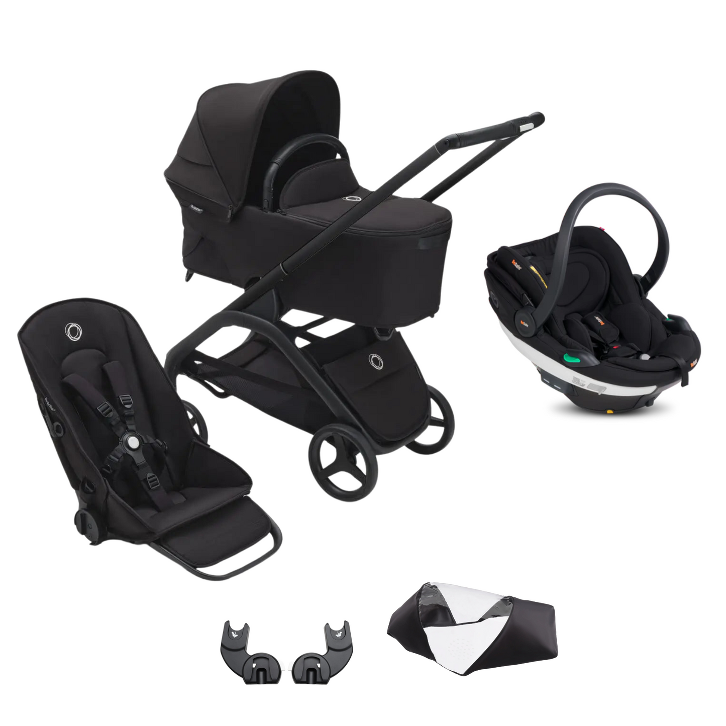 Bugaboo Dragonfly Bundle with BeSafe Go Beyond Travel System