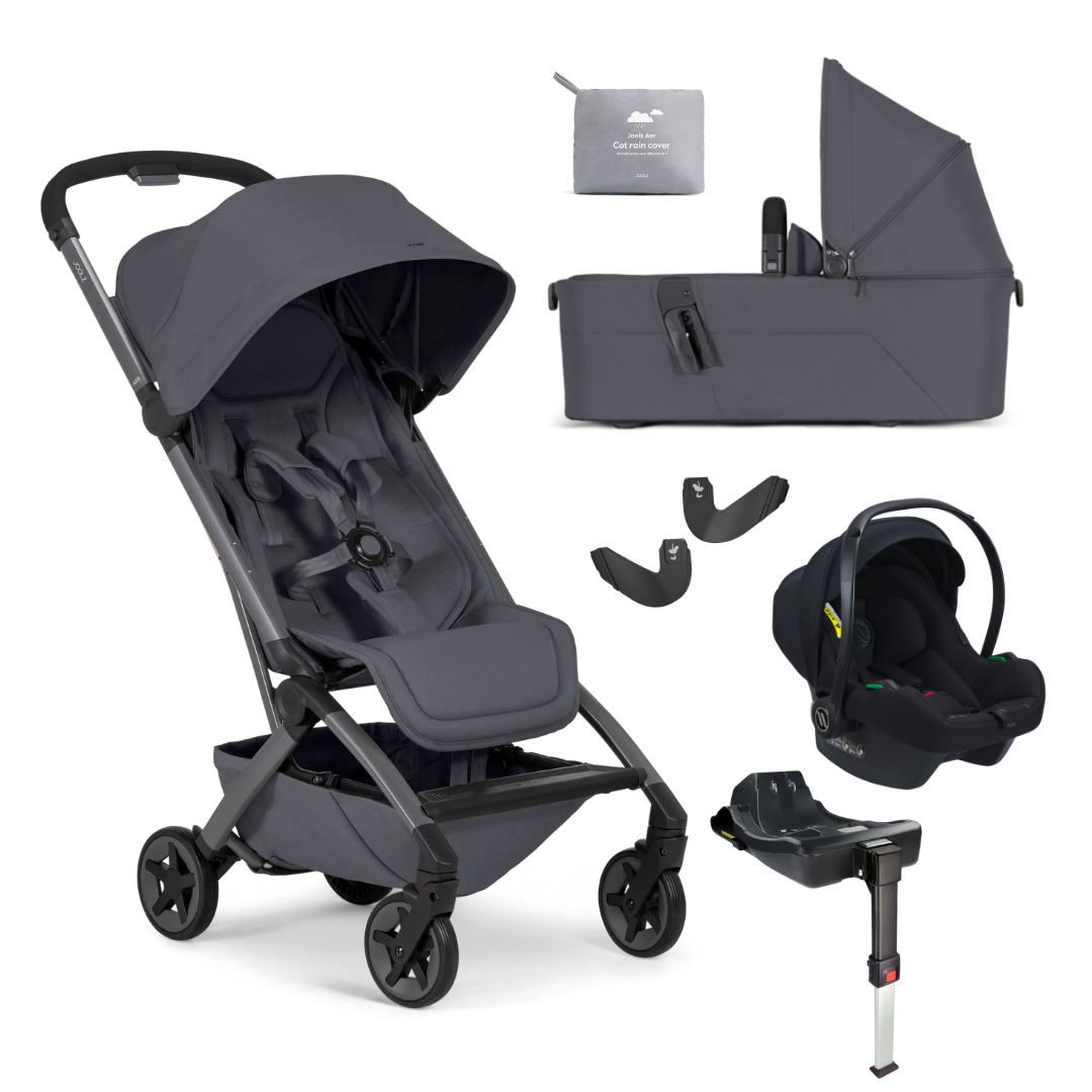 Joolz Aer 2 + Carrycot with Avionaut Cosmo Smart Travel System