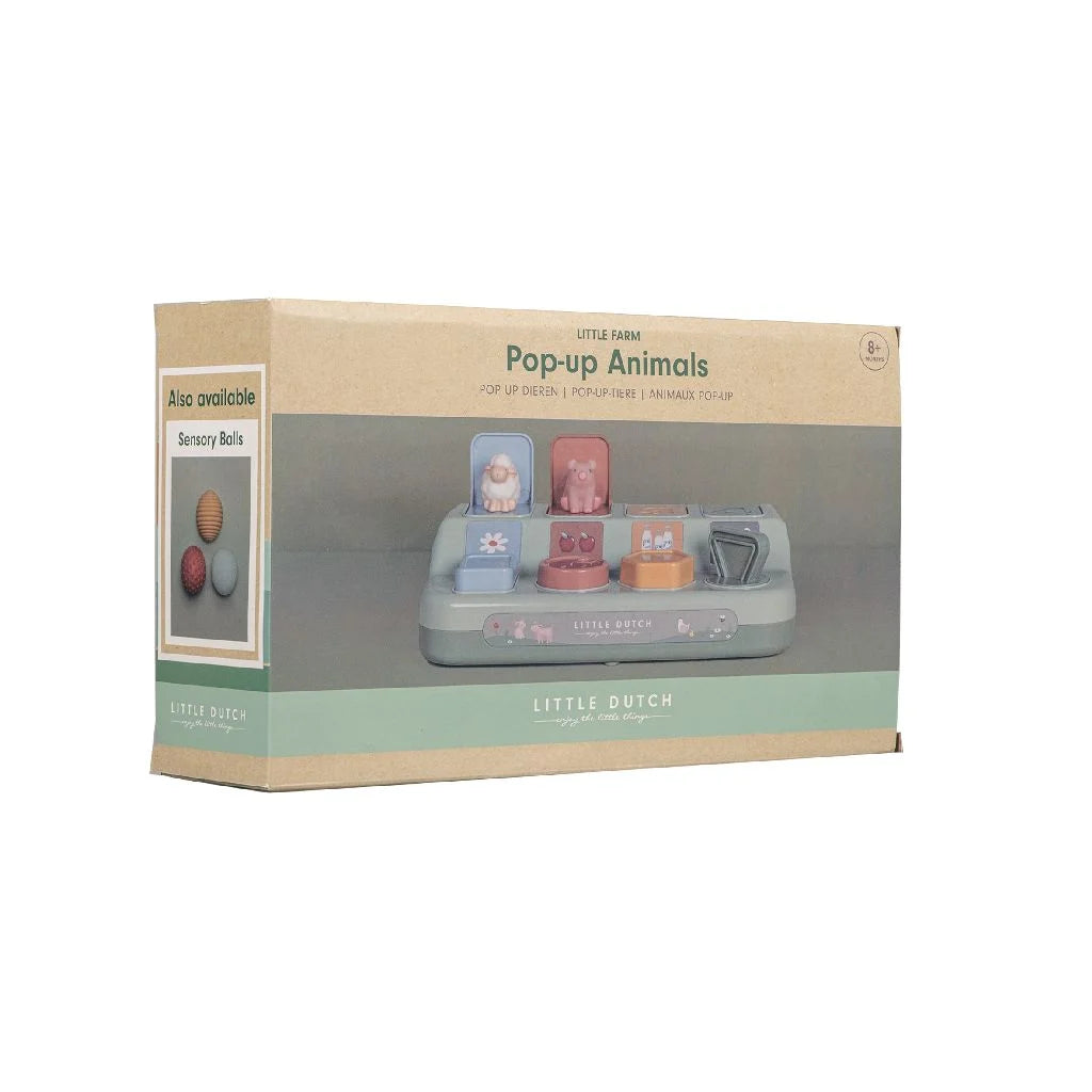 Little Dutch Pop Up Farm Animals