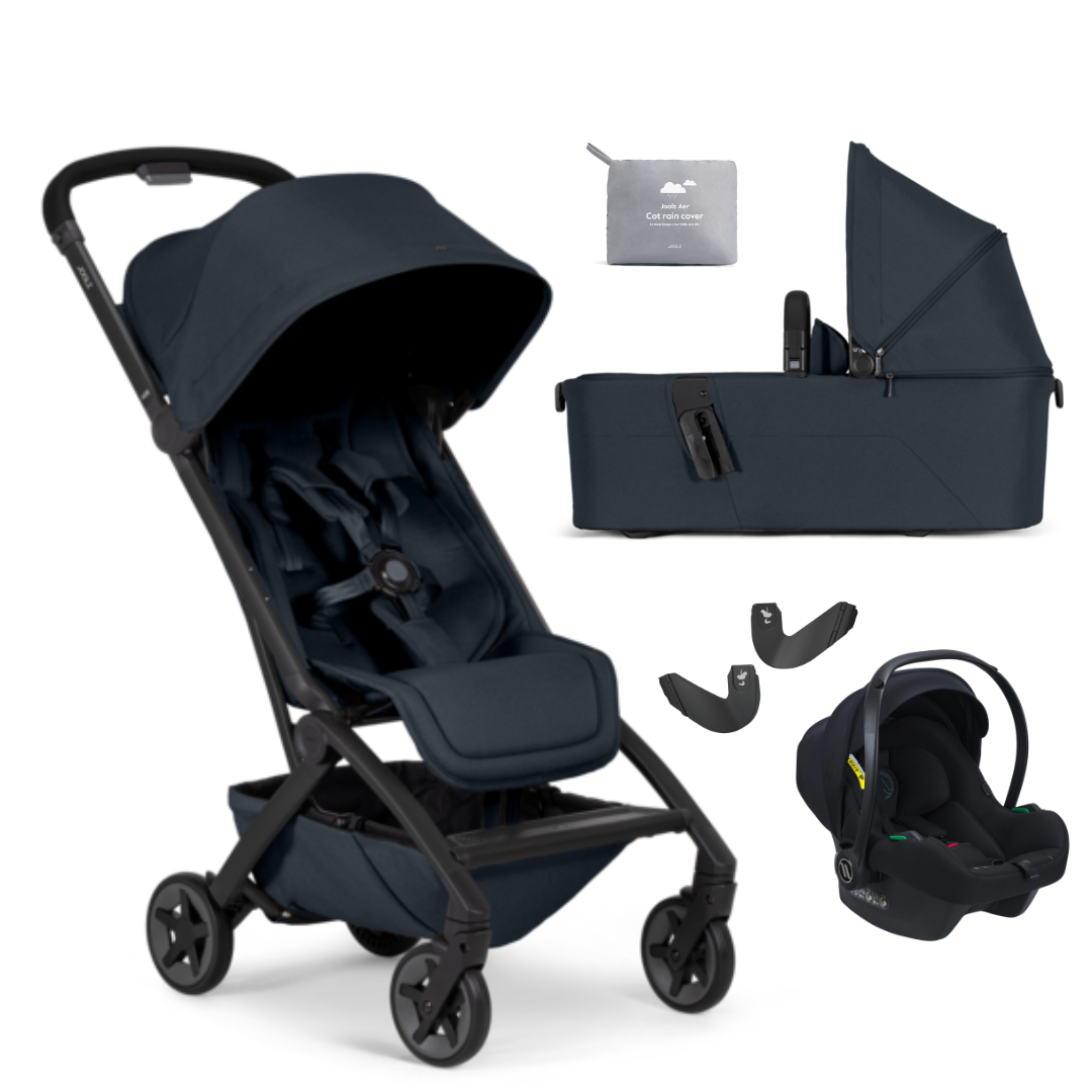Joolz Aer 2 + Carrycot with Avionaut Cosmo Smart Travel System