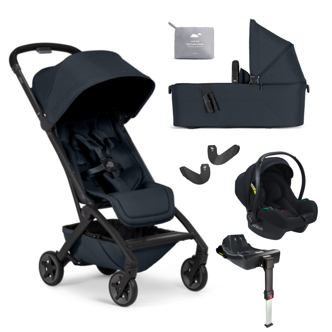 Joolz Aer 2 + Carrycot with Avionaut Cosmo Smart Travel System