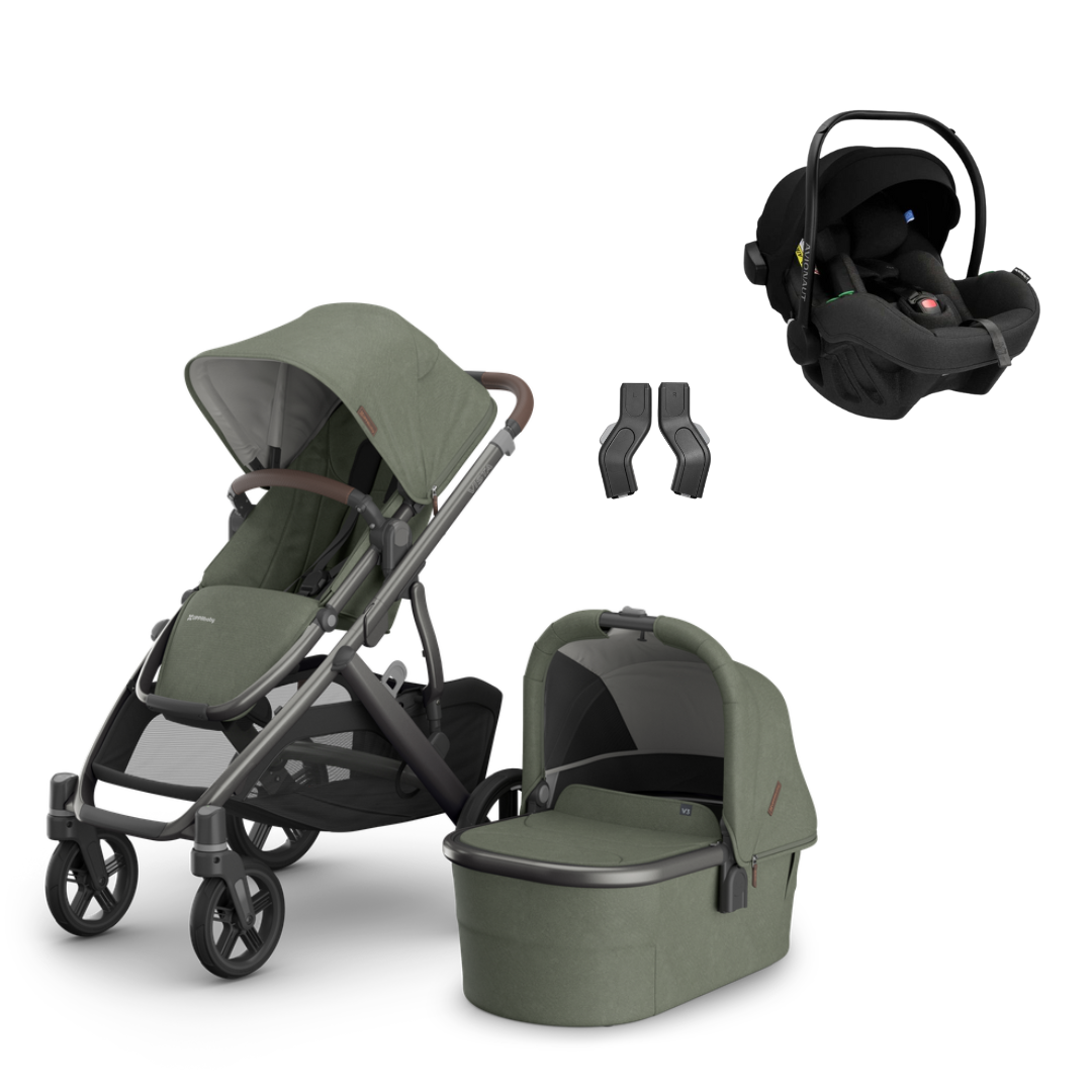 UPPAbaby Vista V3 Pushchair with Avionaut Pixel Pro Travel System