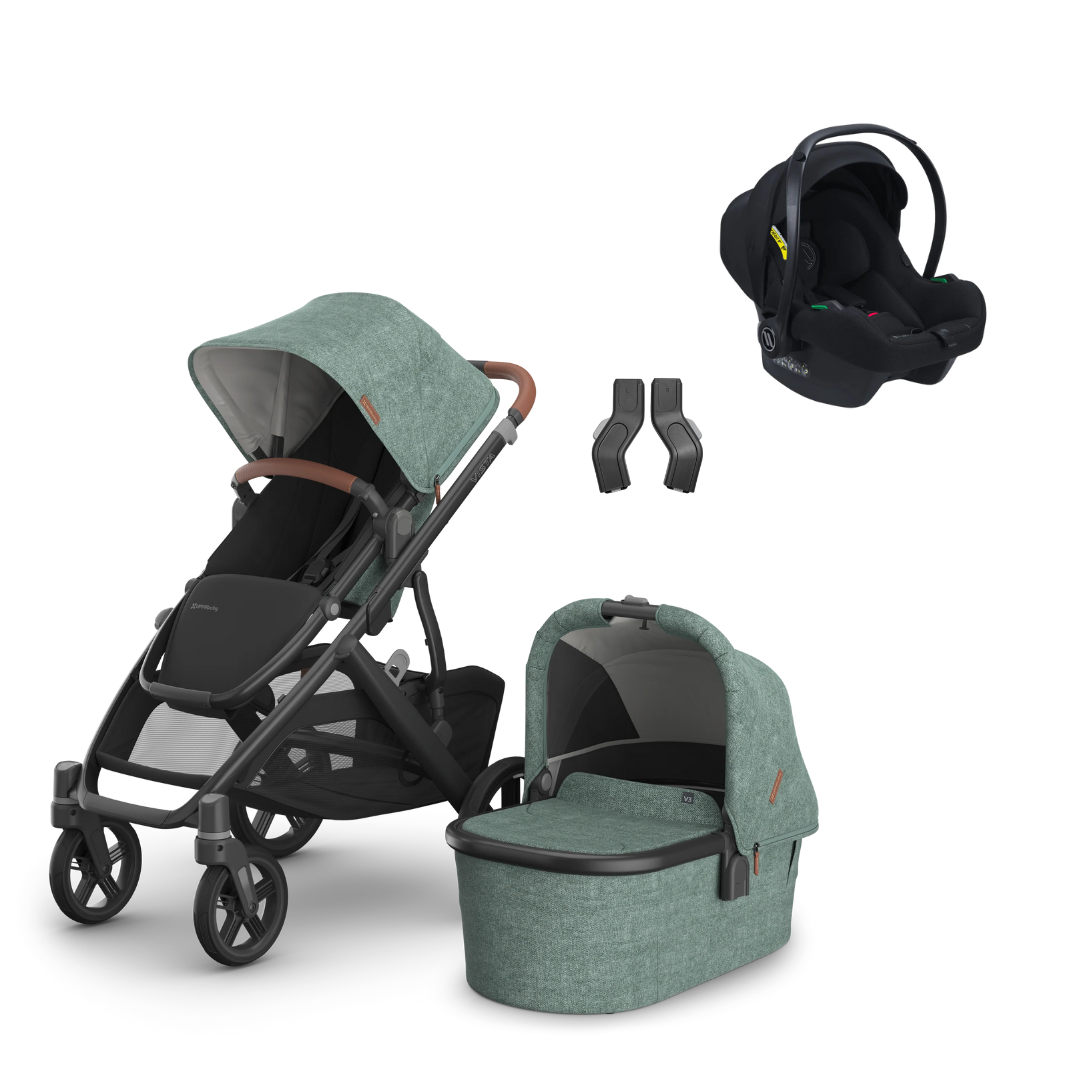 UPPAbaby Vista V3 Pushchair Bundle with Avionaut Cosmo Smart Travel System
