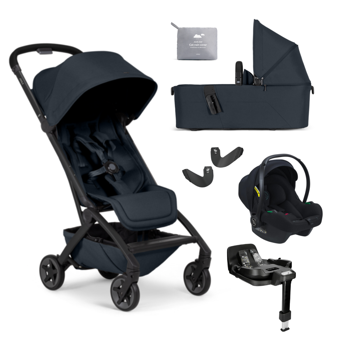 Joolz Aer 2 + Carrycot with Avionaut Cosmo Smart Travel System