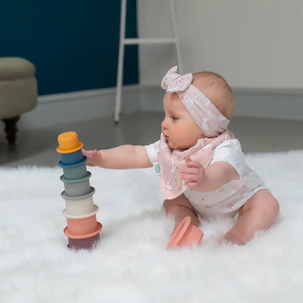 Ziggle Silicone Stacking Cups