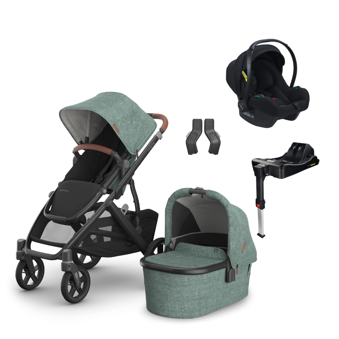 UPPAbaby Vista V3 Pushchair Bundle with Avionaut Cosmo Smart Travel System