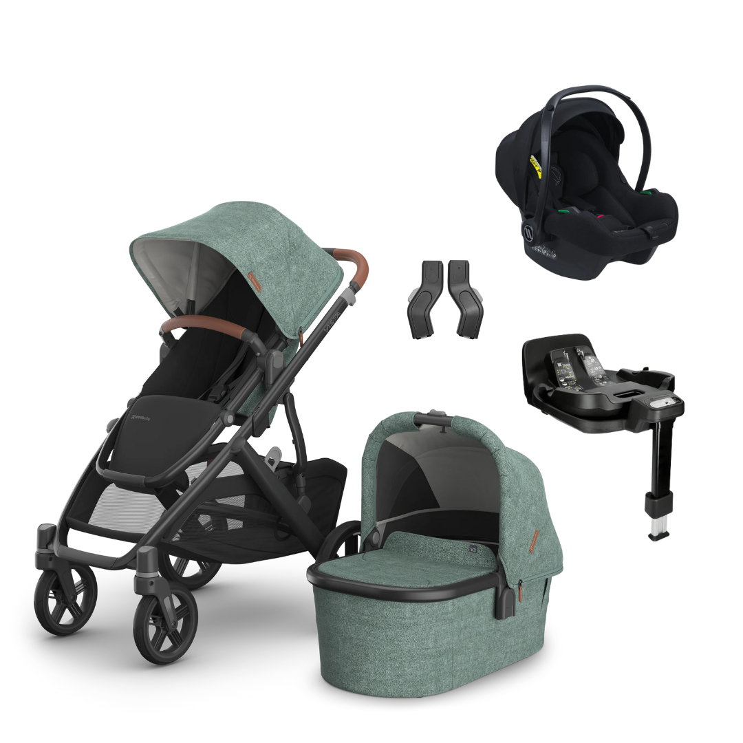 UPPAbaby Vista V3 Pushchair Bundle with Avionaut Cosmo Smart Travel System