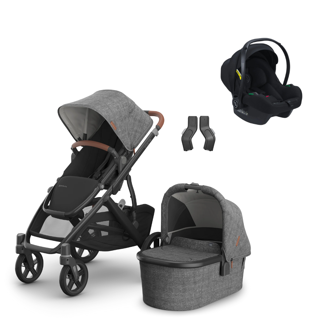 UPPAbaby Vista V3 Pushchair Bundle with Avionaut Cosmo Smart Travel System
