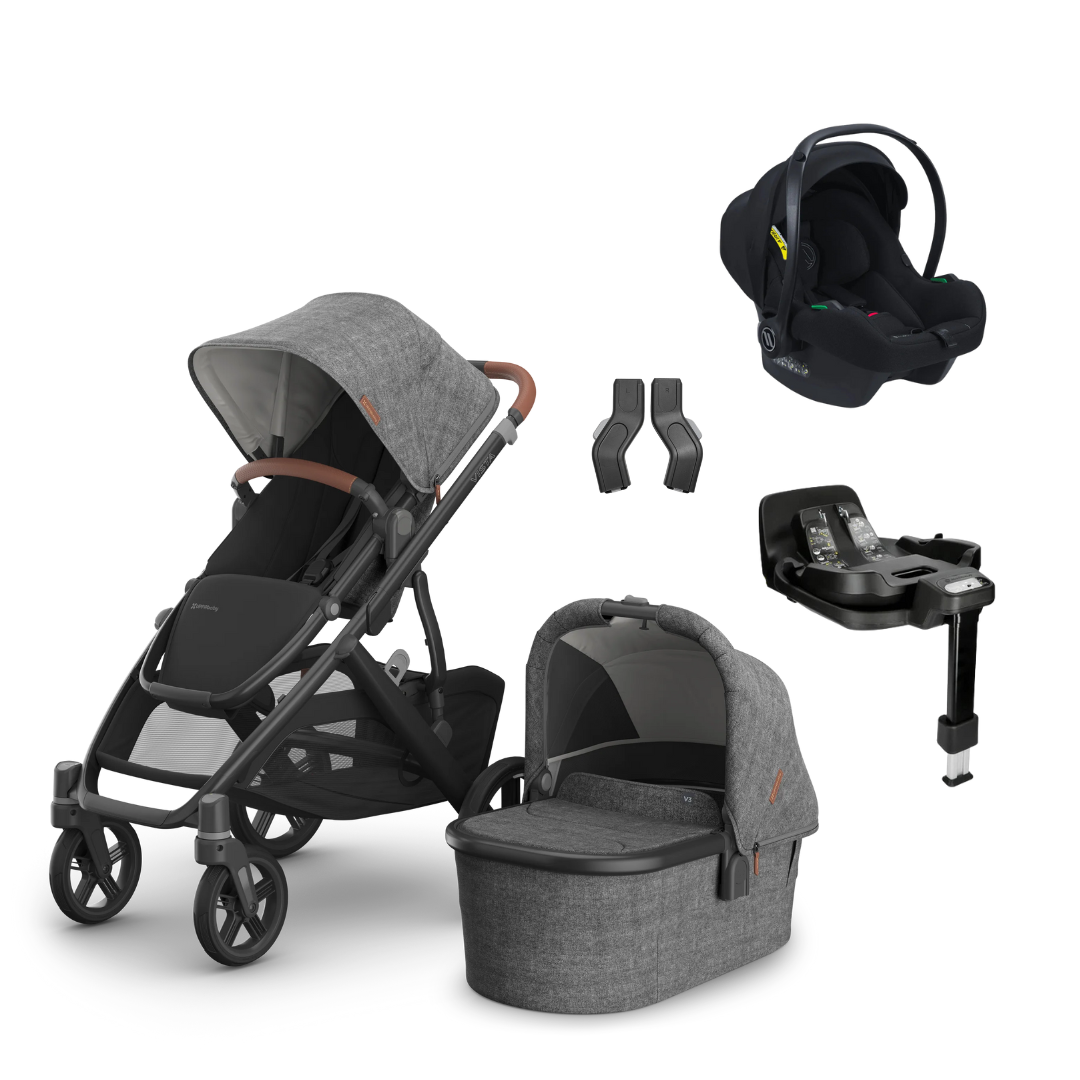 UPPAbaby Vista V3 Pushchair Bundle with Avionaut Cosmo Smart Travel System
