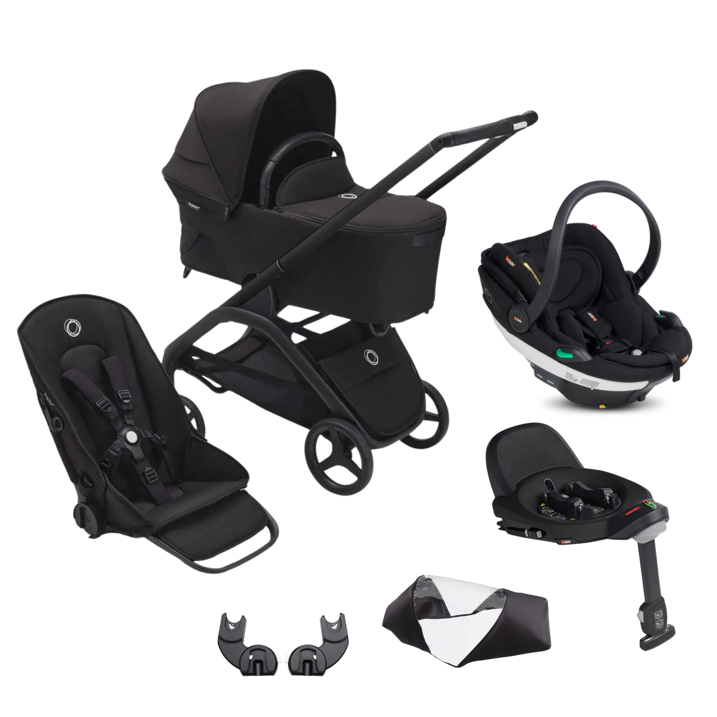 Bugaboo Dragonfly Bundle with BeSafe Go Beyond Travel System