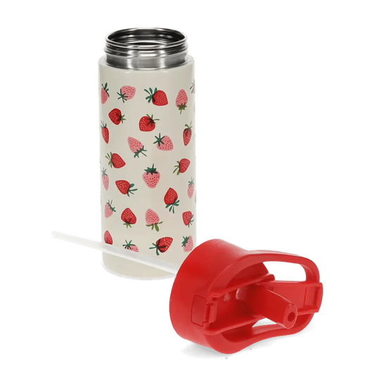 Rex London Children's Water Bottle - Little Strawberry