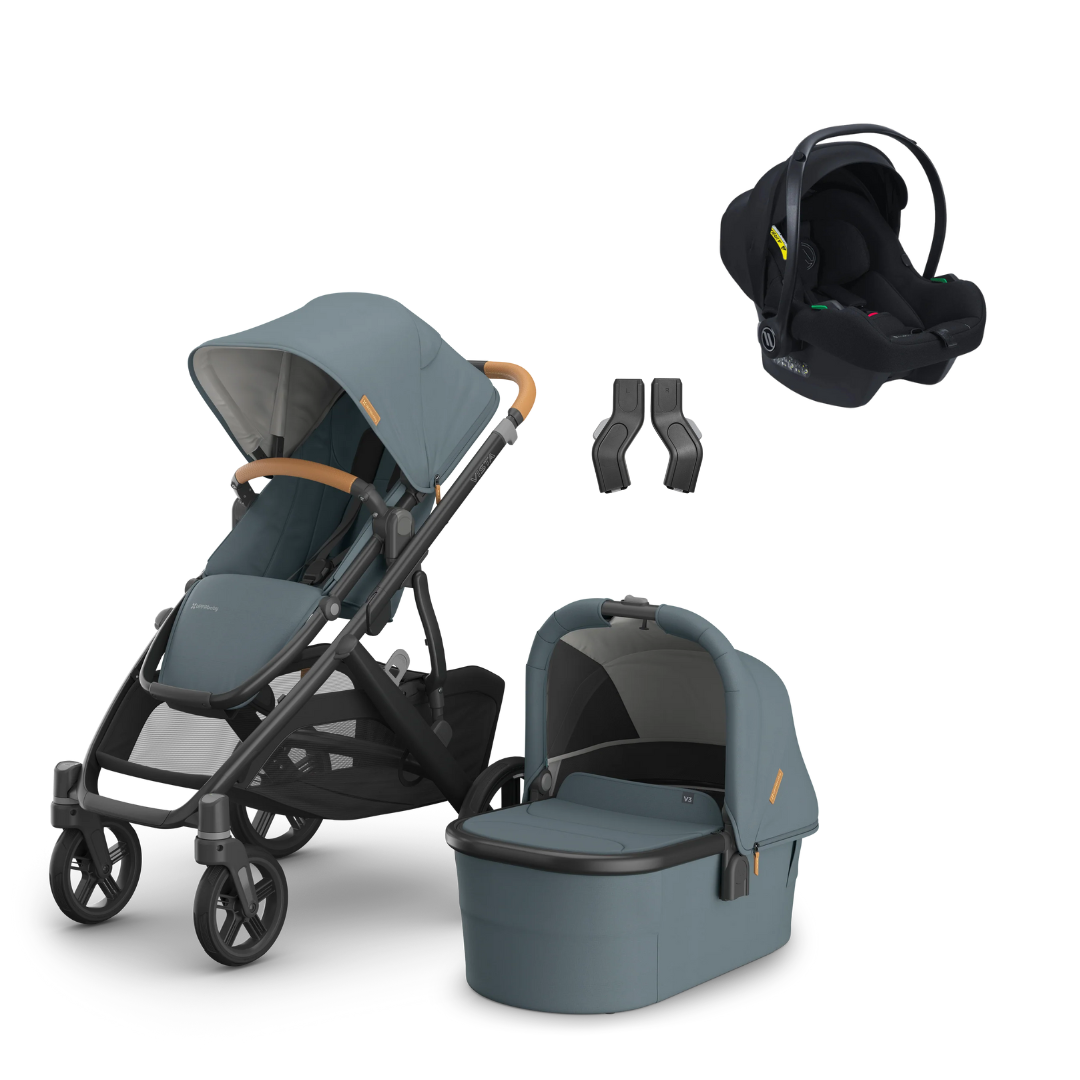 UPPAbaby Vista V3 Pushchair Bundle with Avionaut Cosmo Smart Travel System