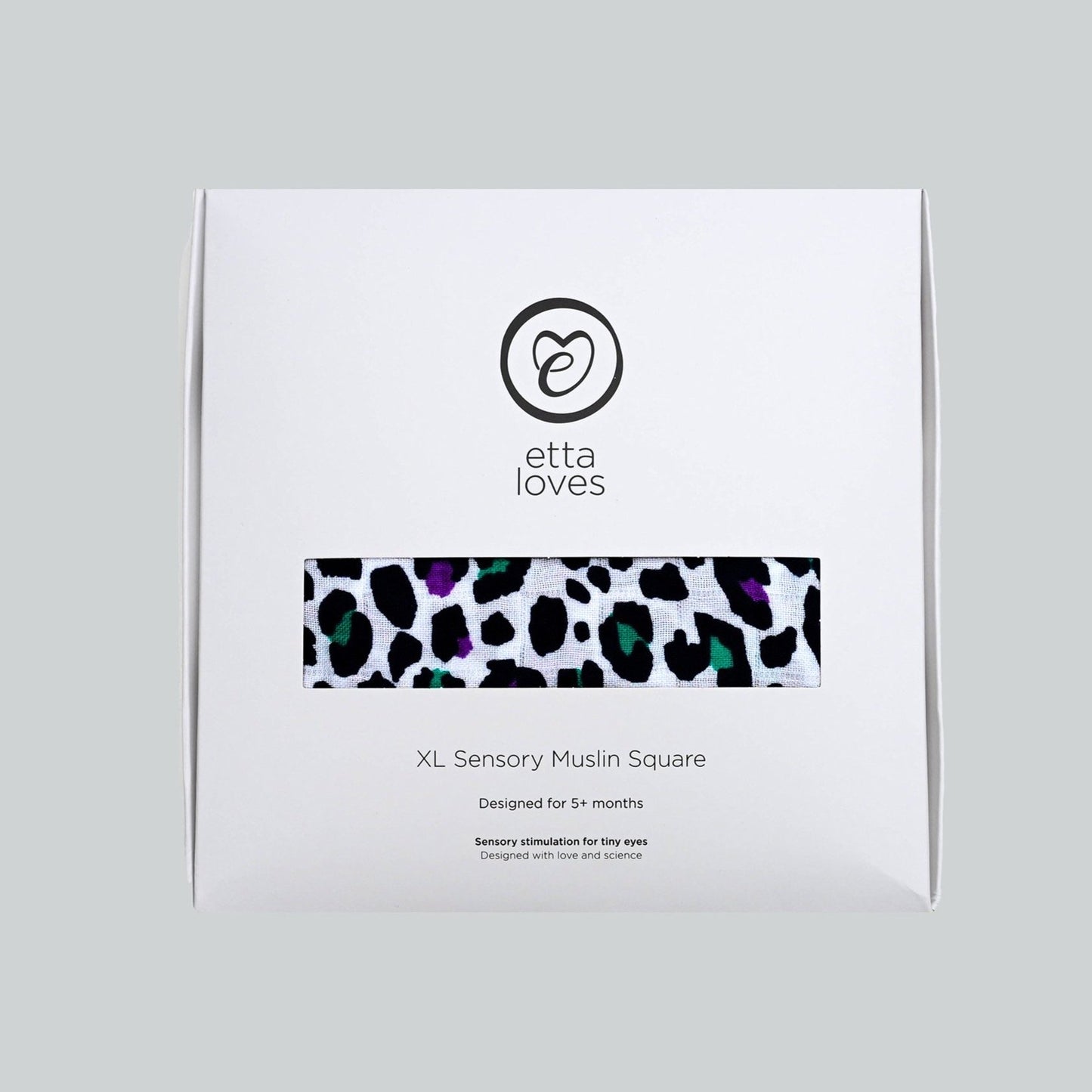 Etta Loves Muslin XL - Leopard Purple image 4
