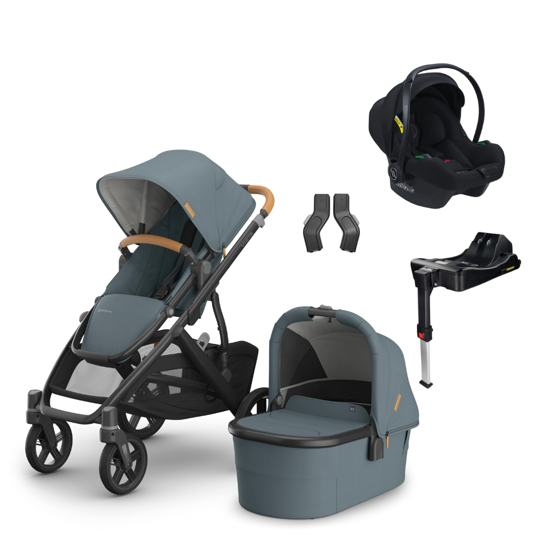 UPPAbaby Vista V3 Pushchair Bundle with Avionaut Cosmo Smart Travel System